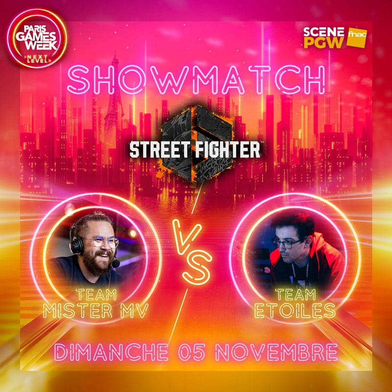 Deux équipes d'influenceurs vont en découdre sur StreetFighter lors d'un showmatch