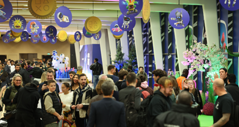 Astrobot alley at Paris Games Week 2024