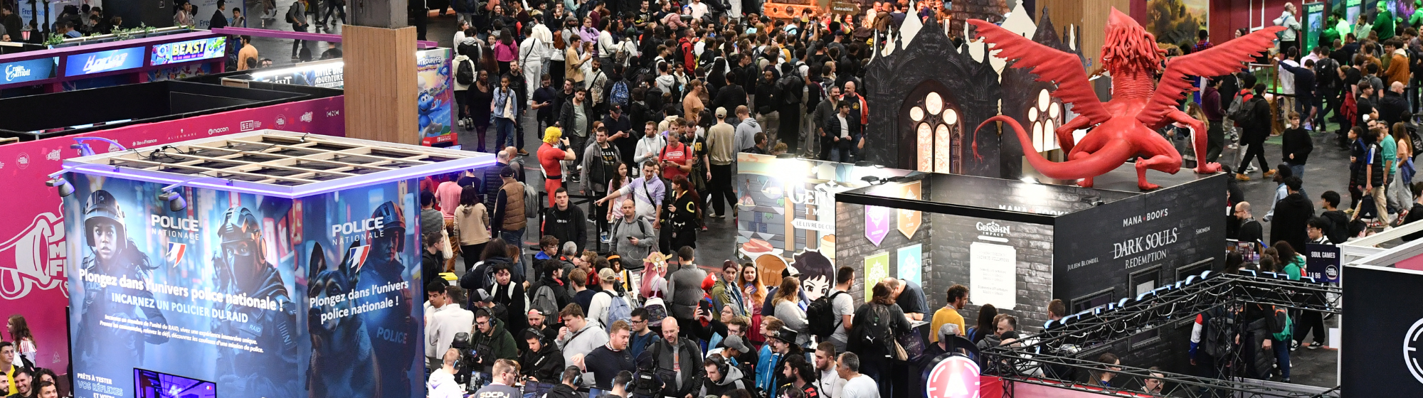 Foule sur Paris Games Week 2024